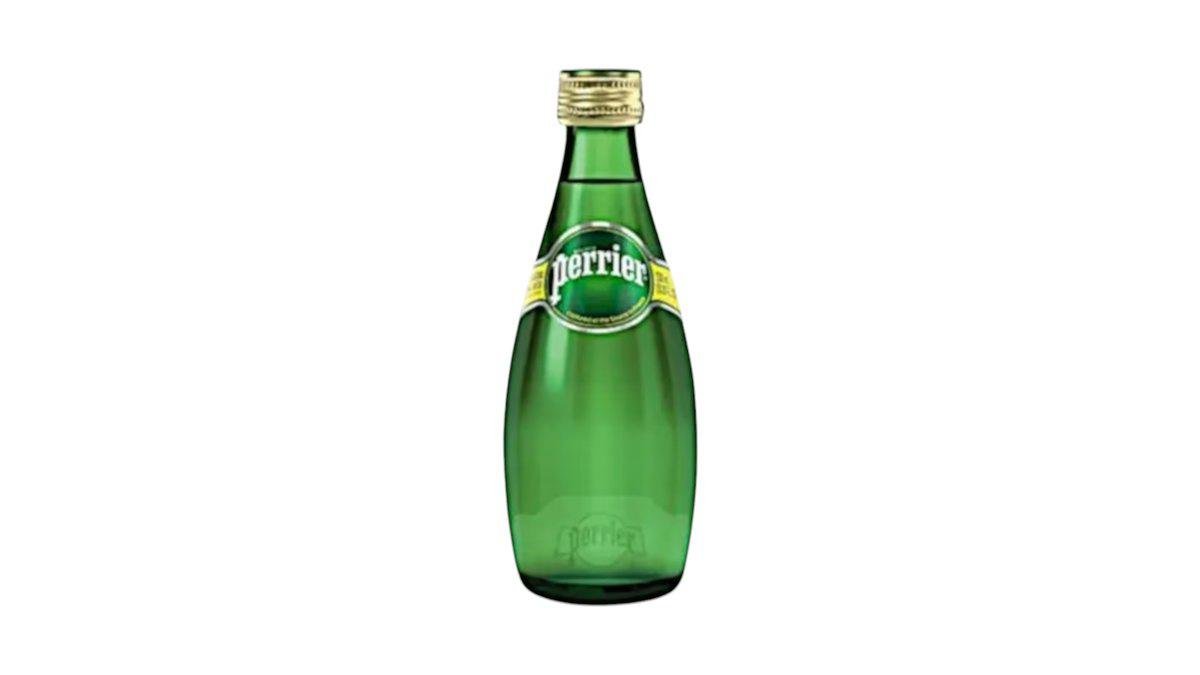 Sparkling perrier water