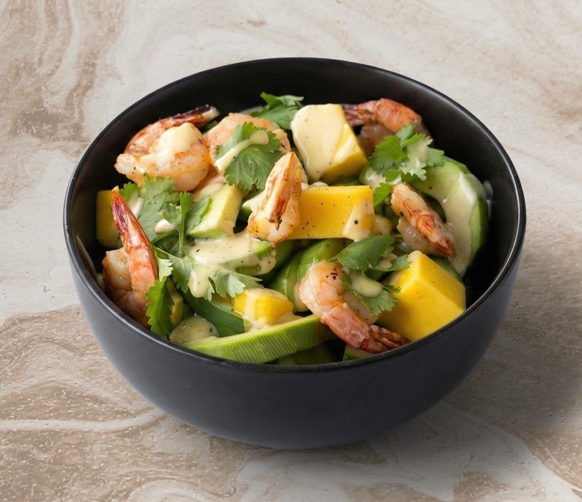 Avocado & Prawns Salad