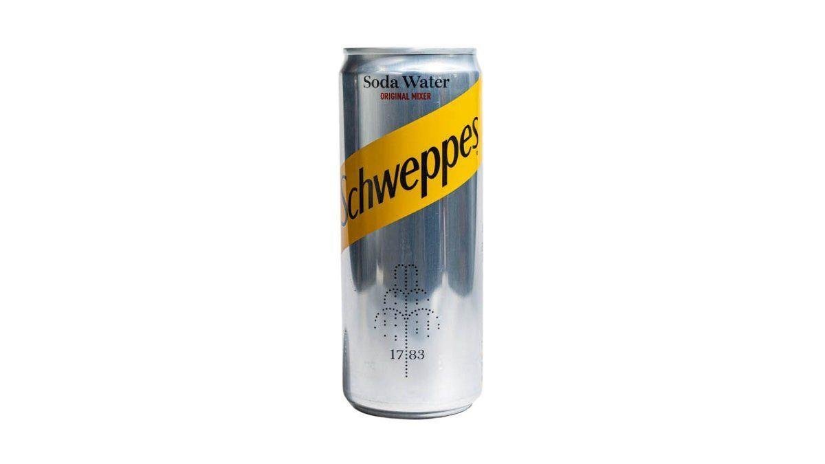 Schweppes soda water 330ml